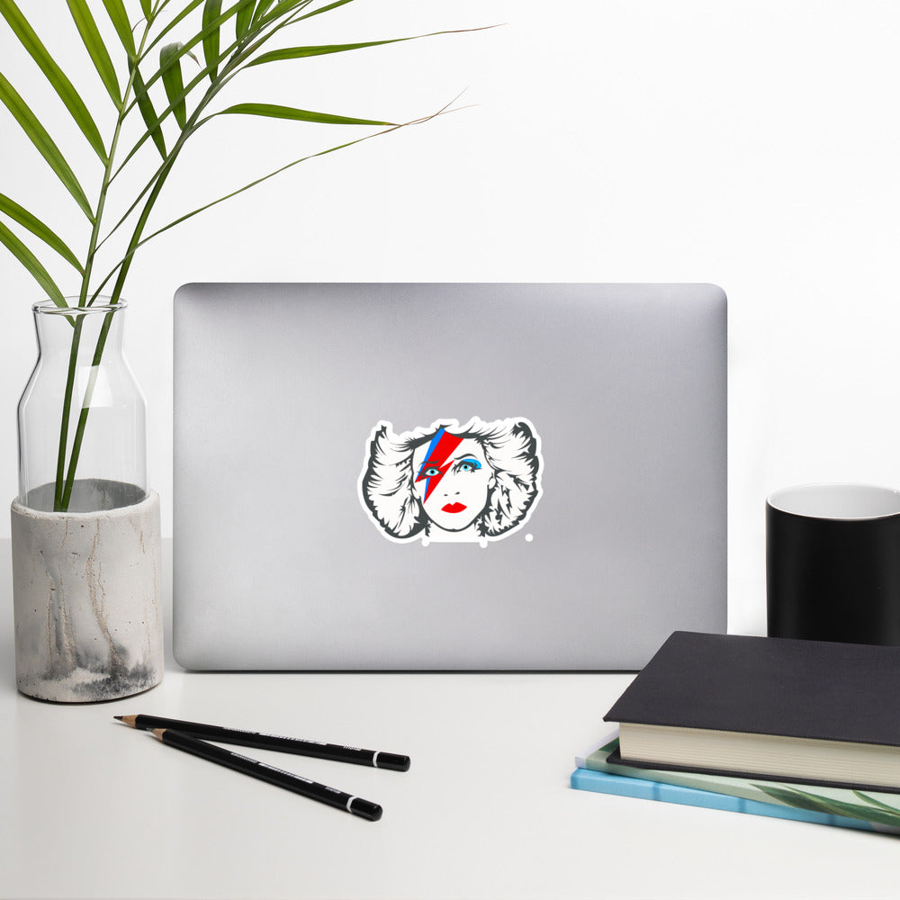 Hedwig Moonage Daydream bubble-free stickers