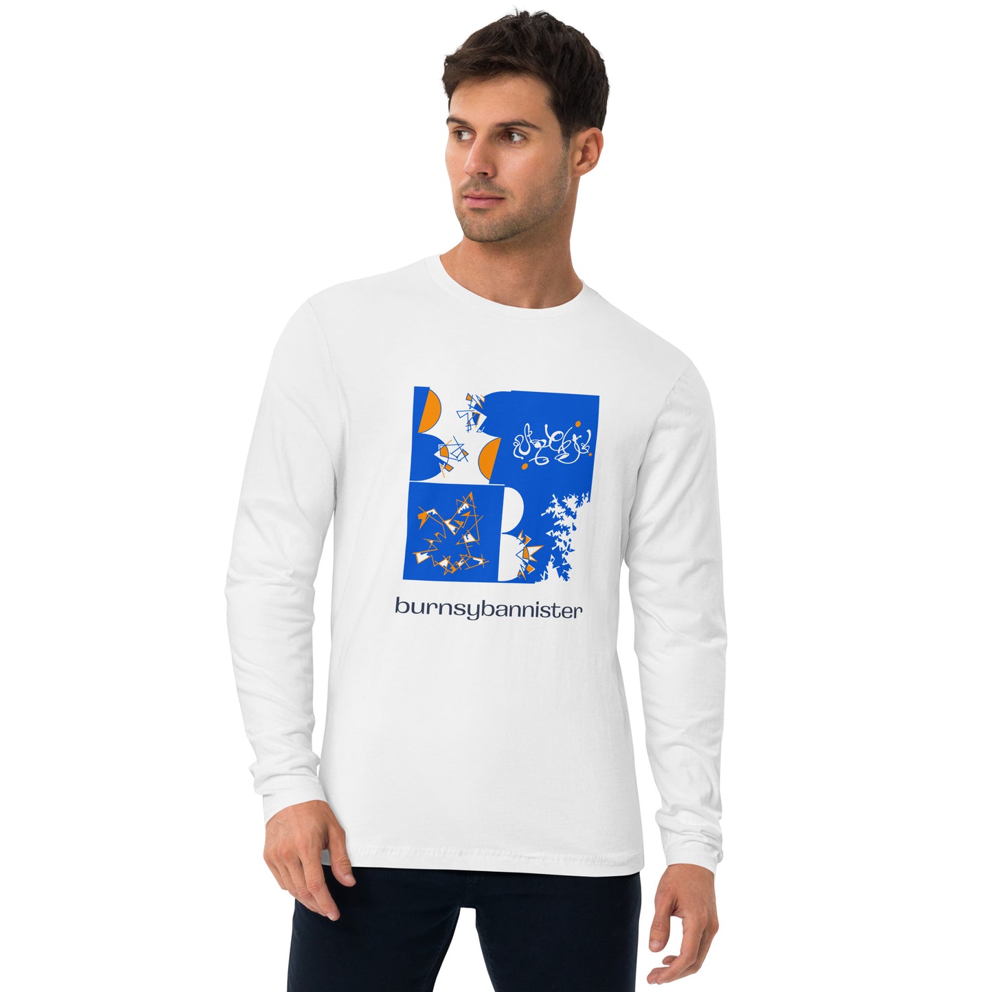 burnsybannister long sleeve fitted crew
