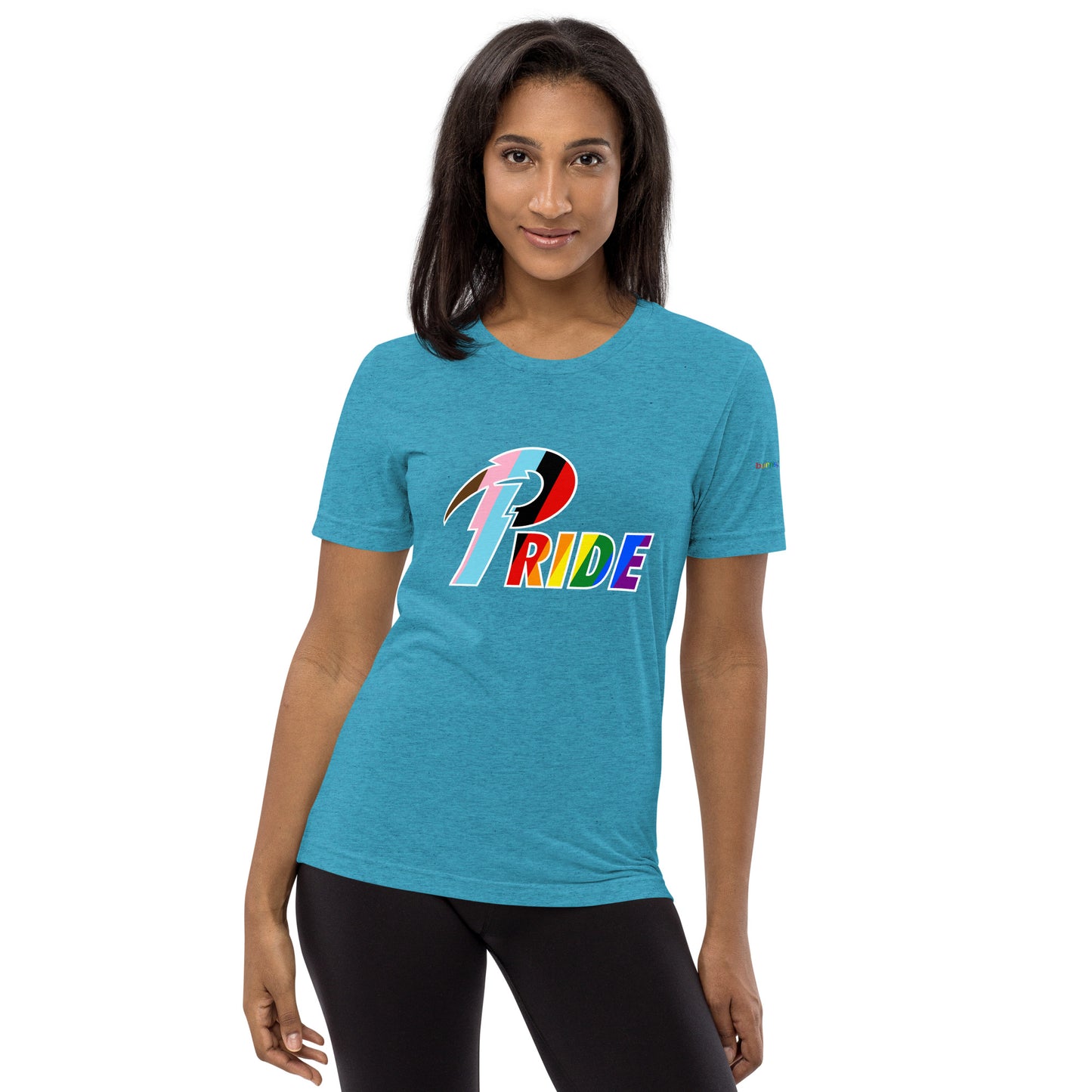 B Pride White Bolt short sleeve t-shirt