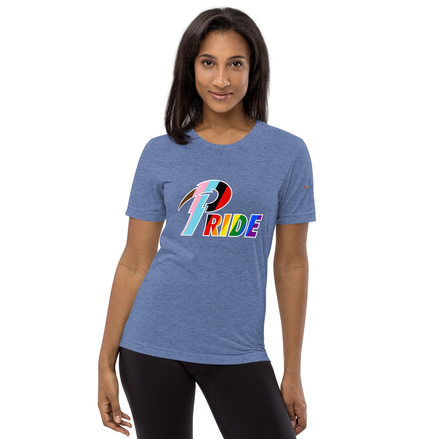 B Pride White Bolt short sleeve t-shirt