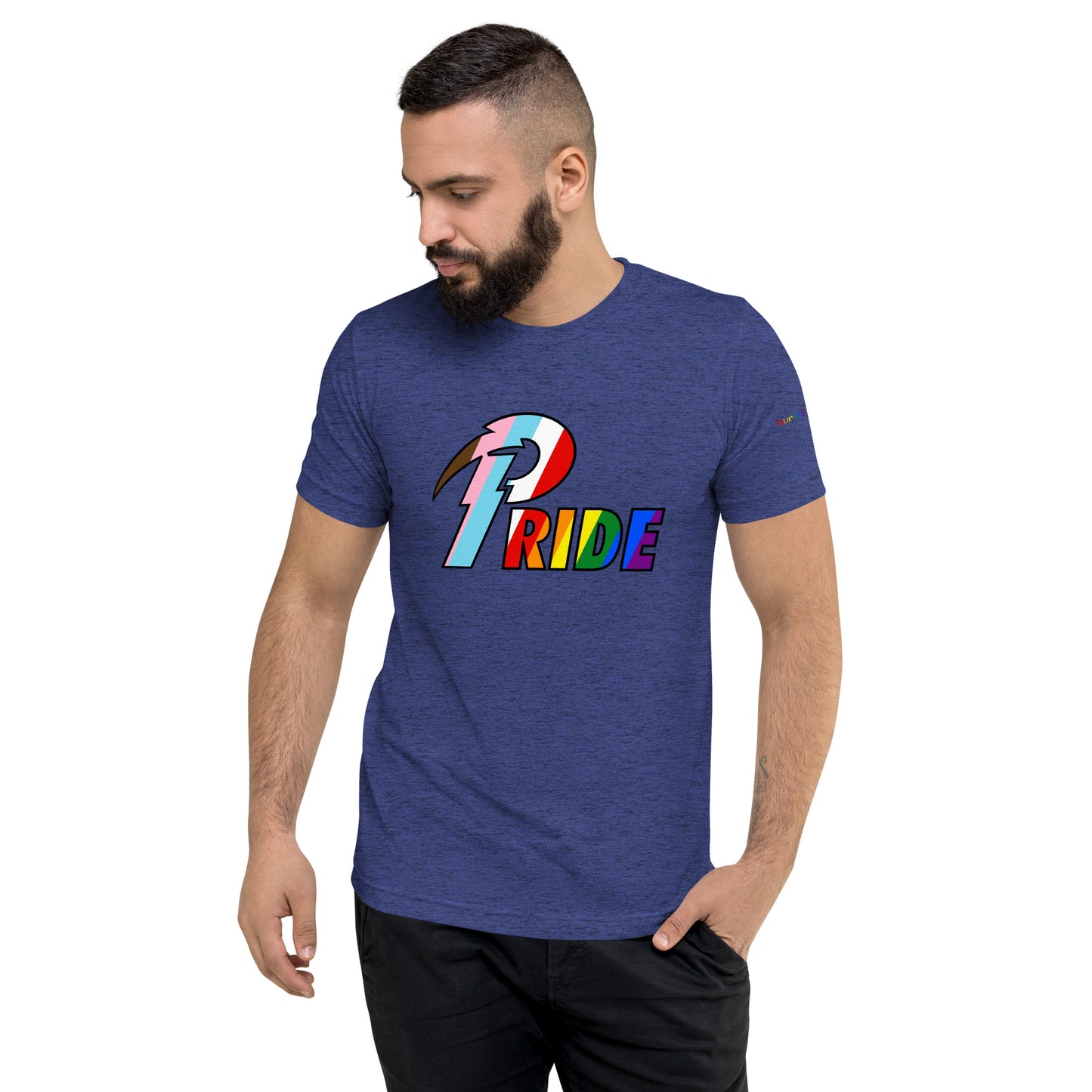 B Pride Black Bolt short sleeve t-shirt