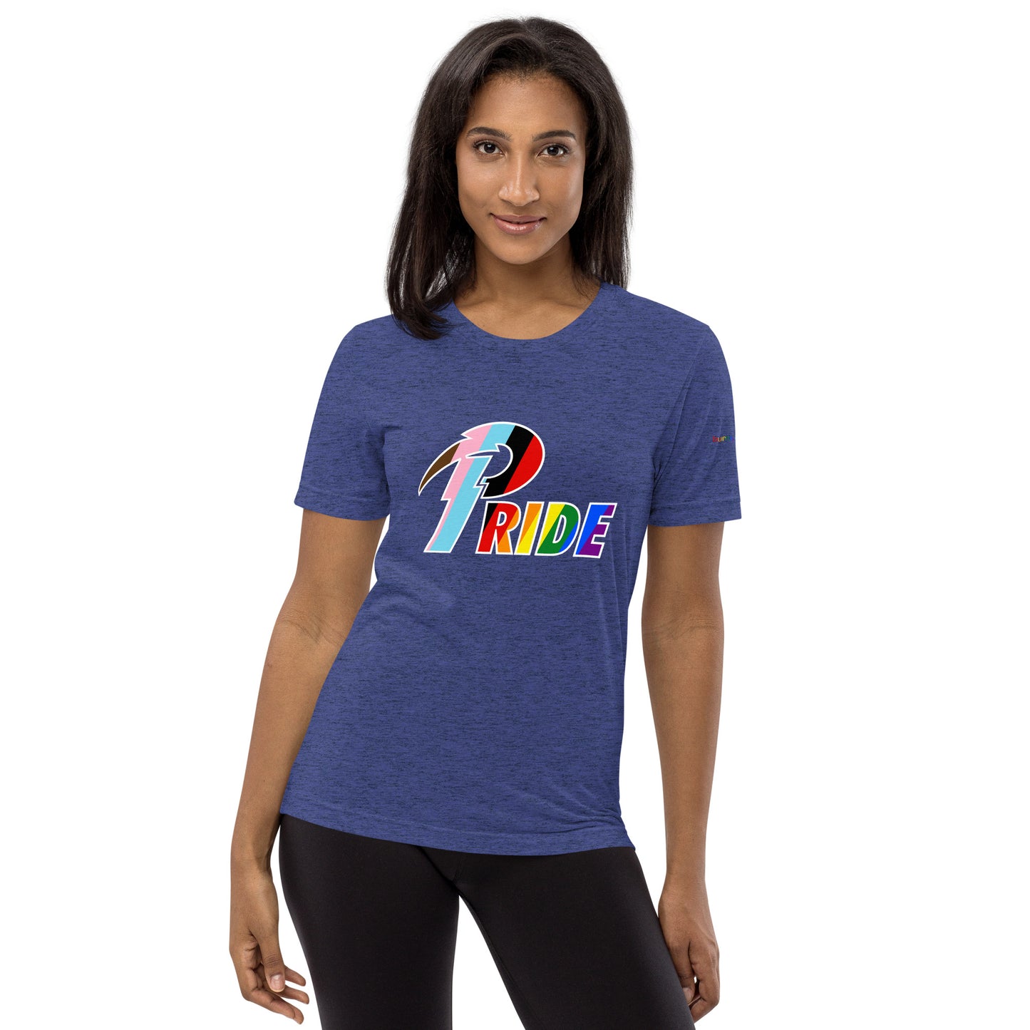 B Pride White Bolt short sleeve t-shirt