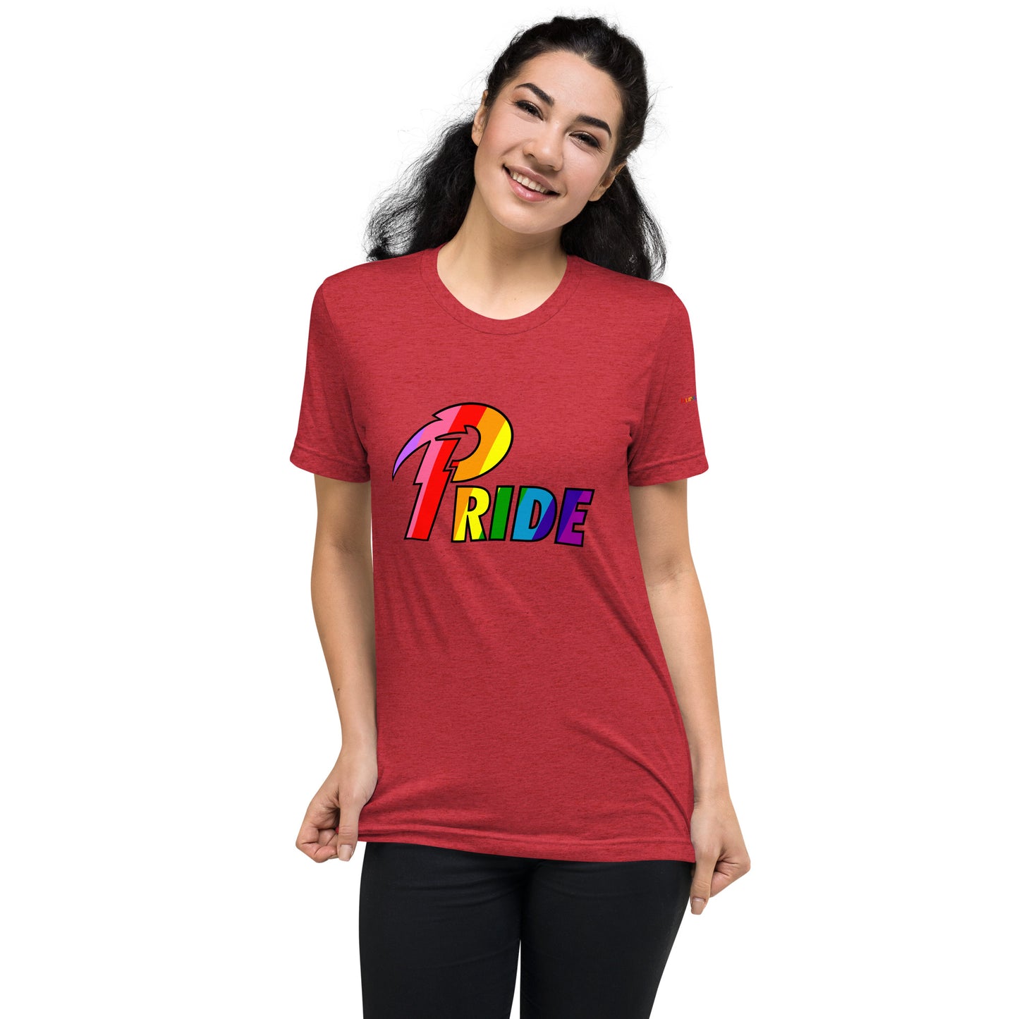 A Pride Black Bolt short sleeve t-shirt