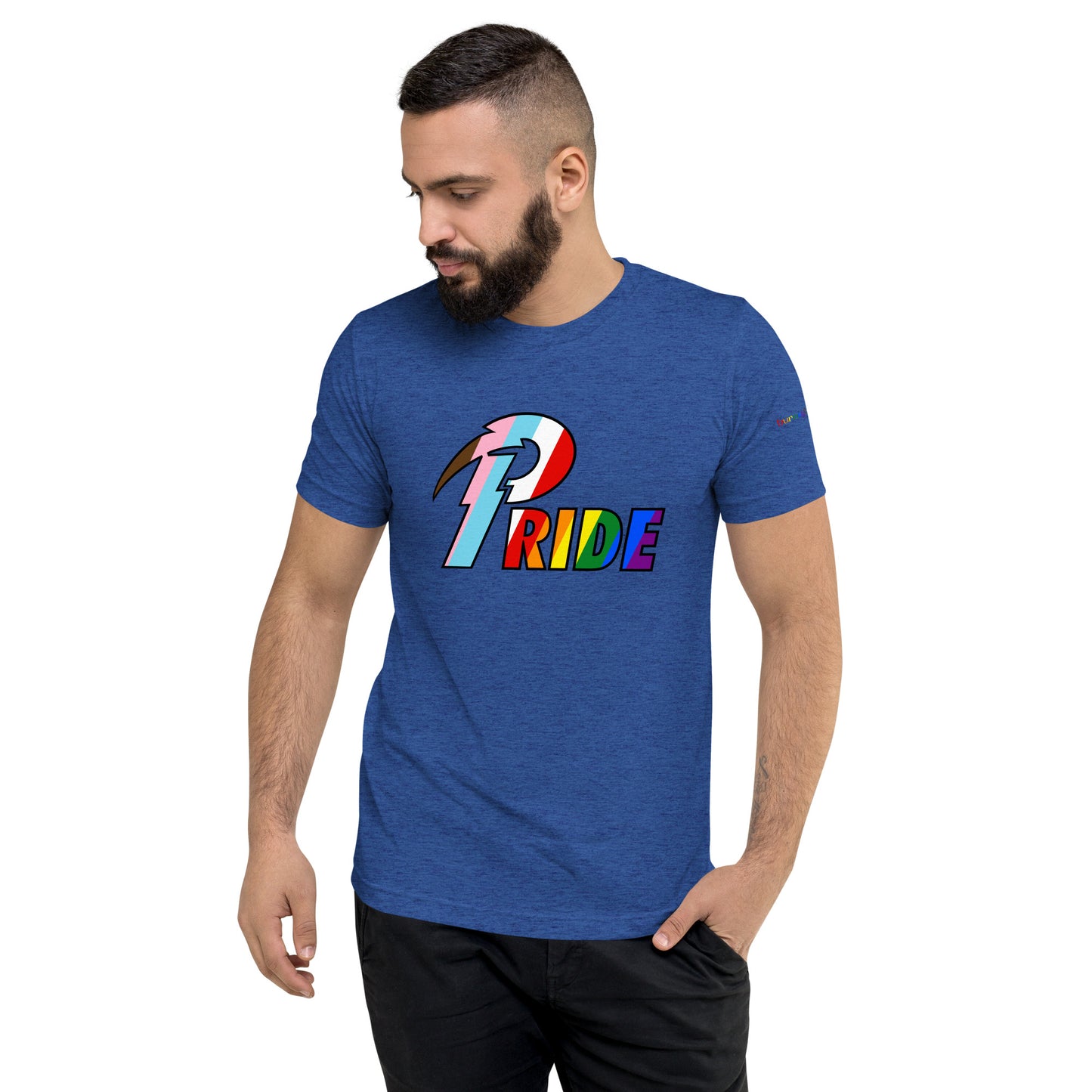 B Pride Black Bolt short sleeve t-shirt