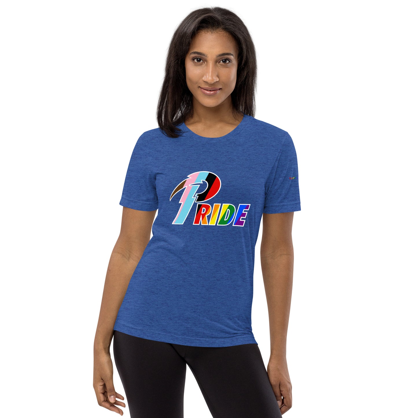 B Pride White Bolt short sleeve t-shirt
