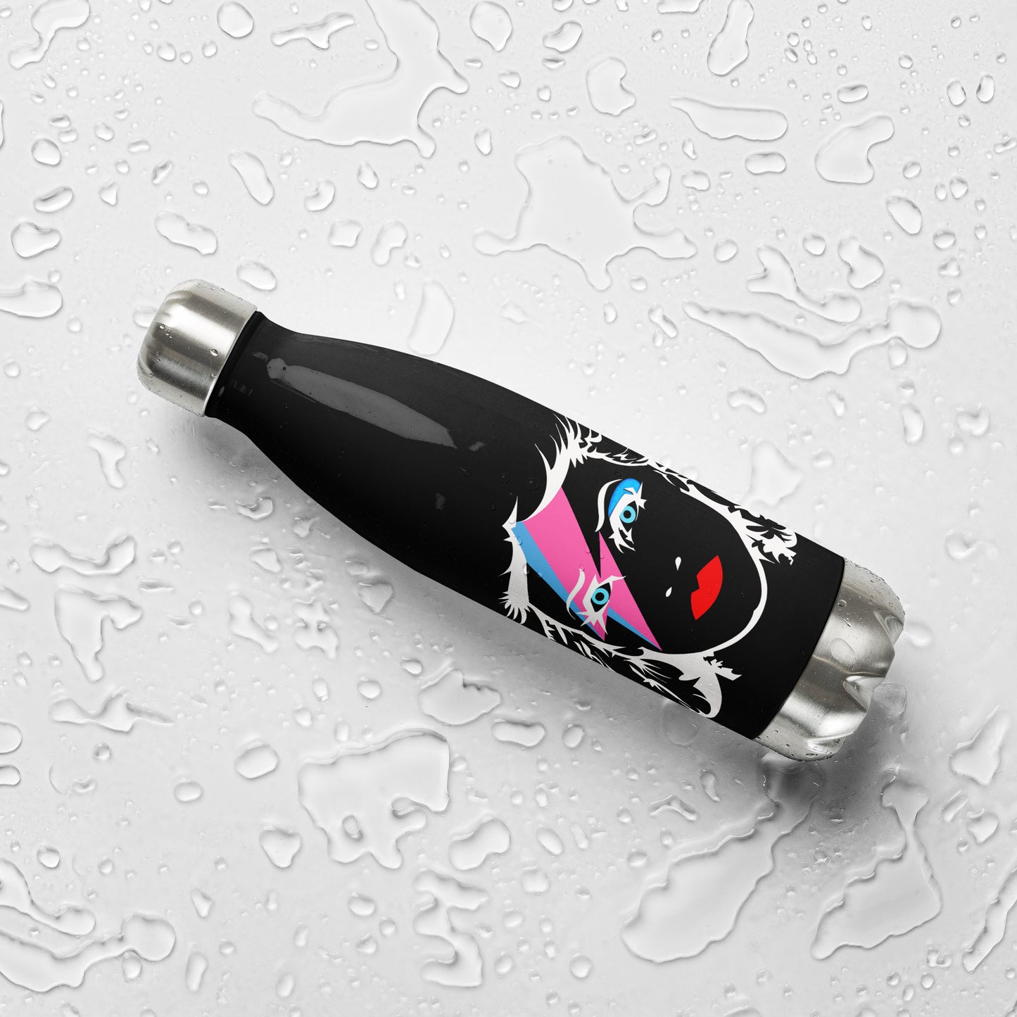 Hedwig Moonage Daydream stainless steel water bottle