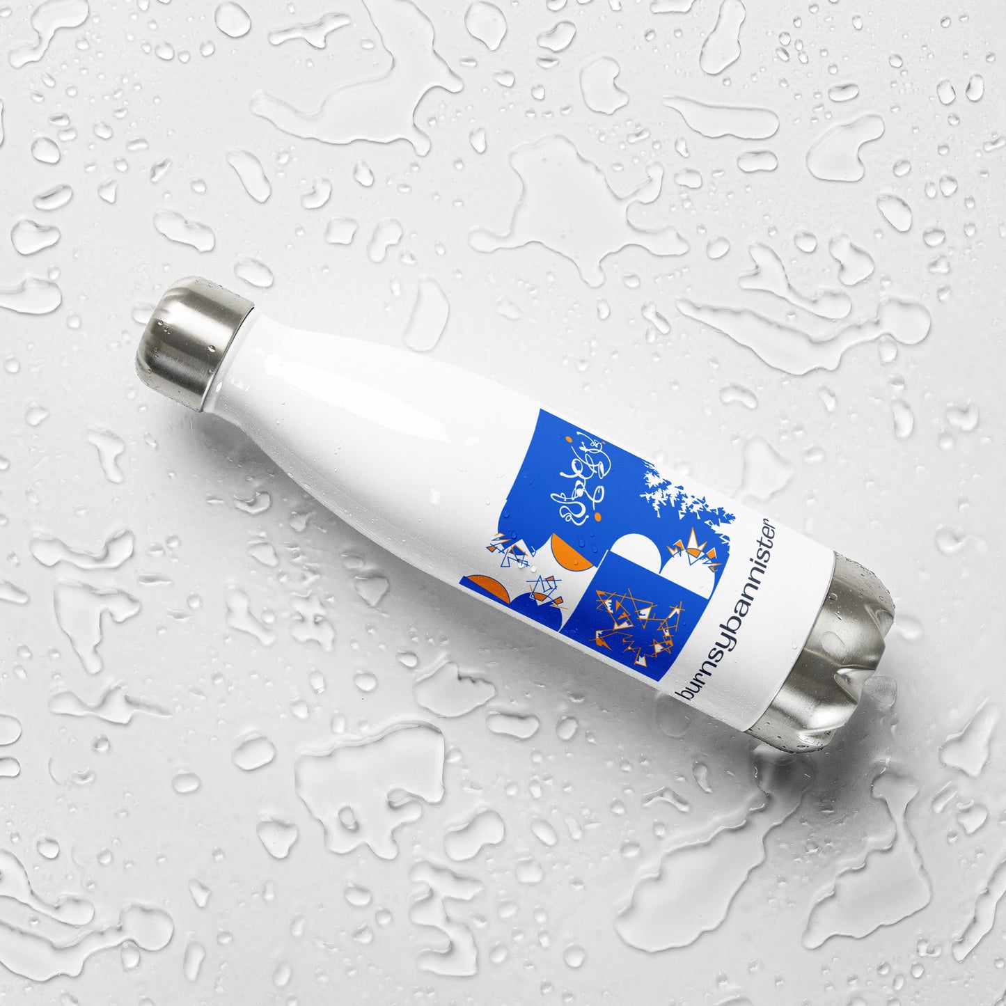 burnsybannister stainless steel water bottle
