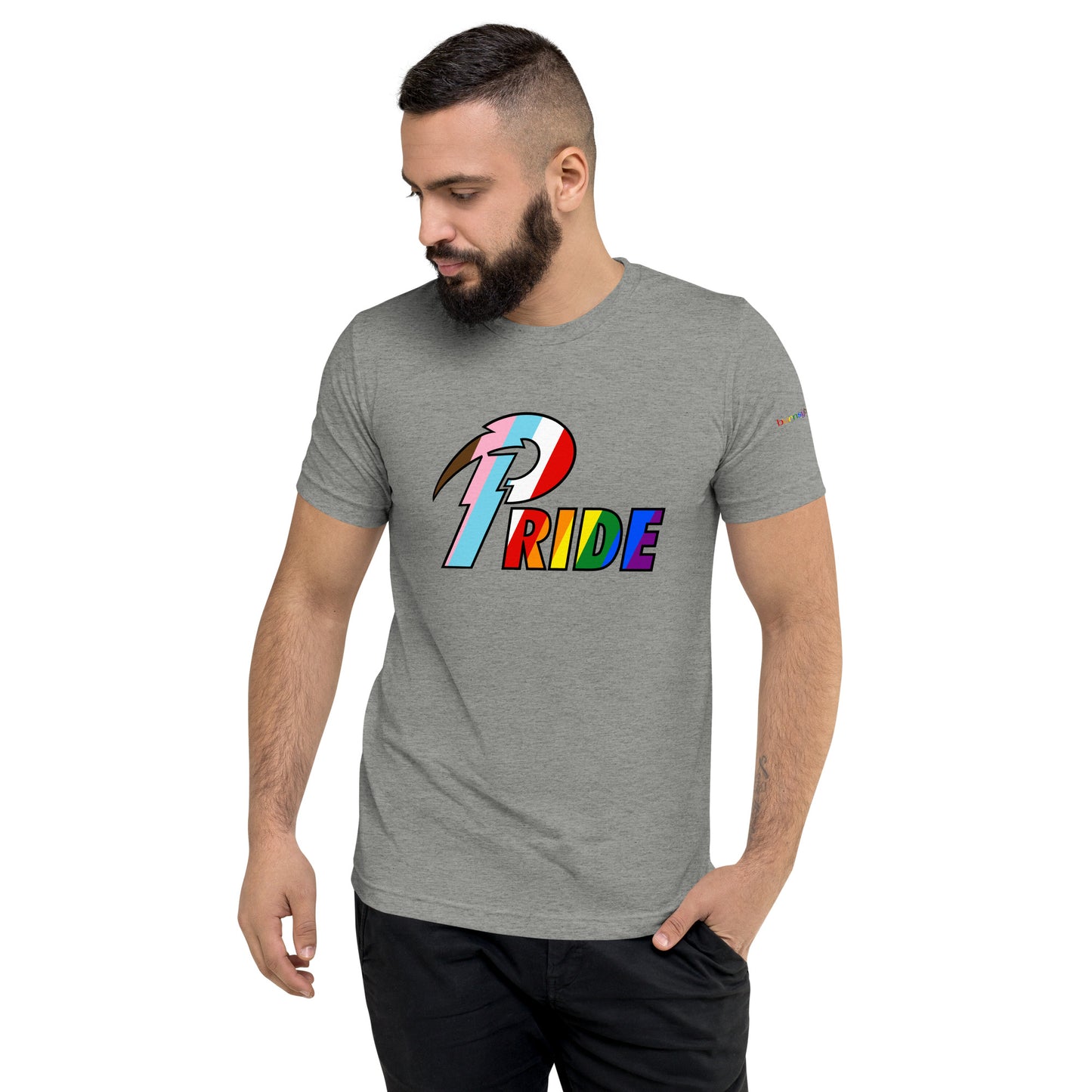 B Pride Black Bolt short sleeve t-shirt