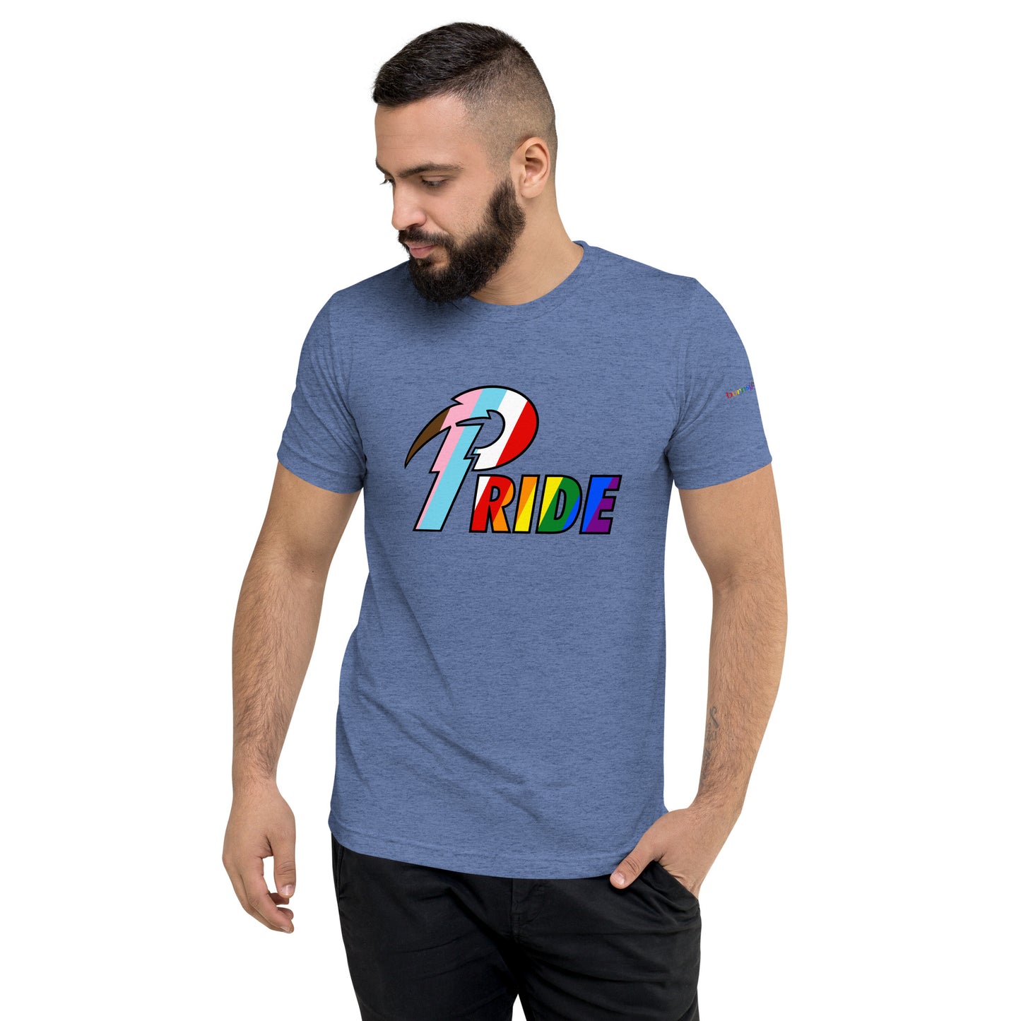 B Pride Black Bolt short sleeve t-shirt