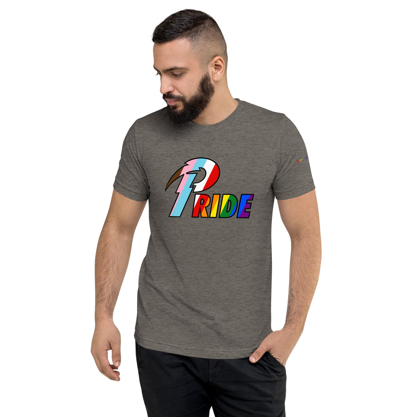 B Pride Black Bolt short sleeve t-shirt