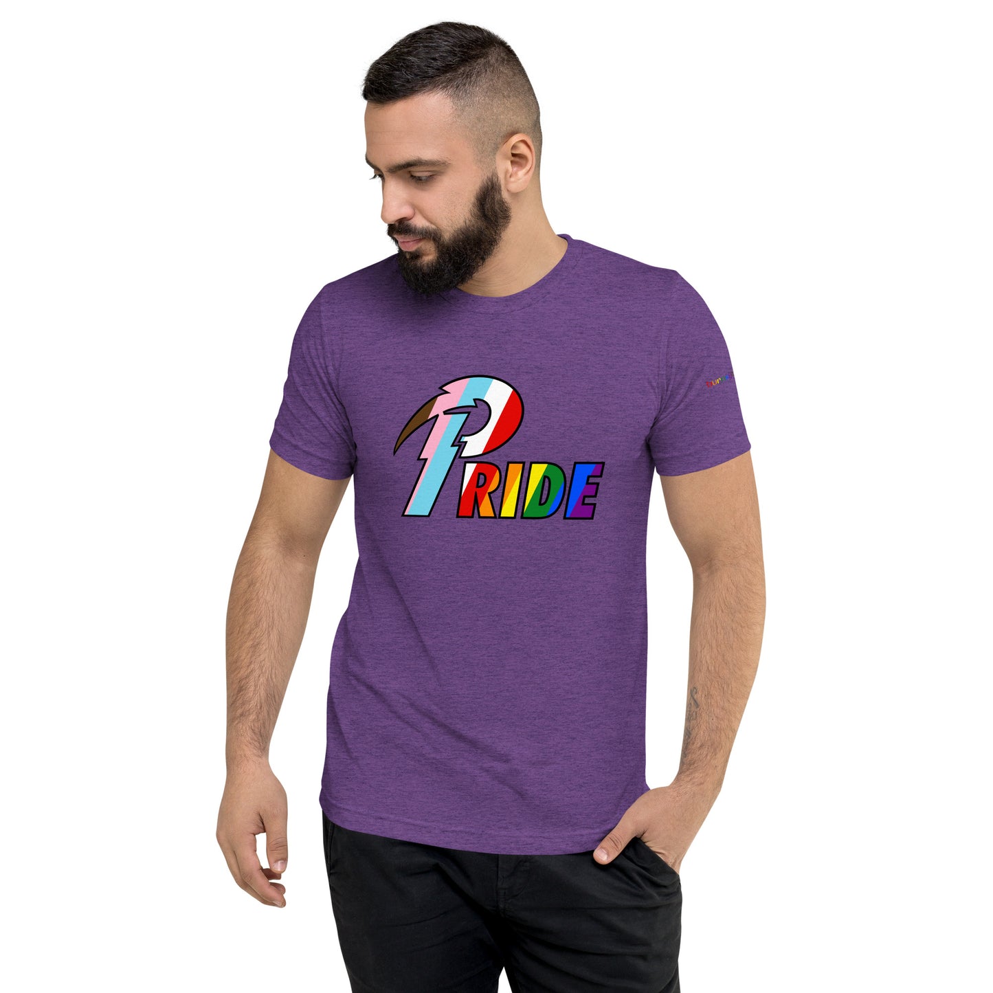 B Pride Black Bolt short sleeve t-shirt