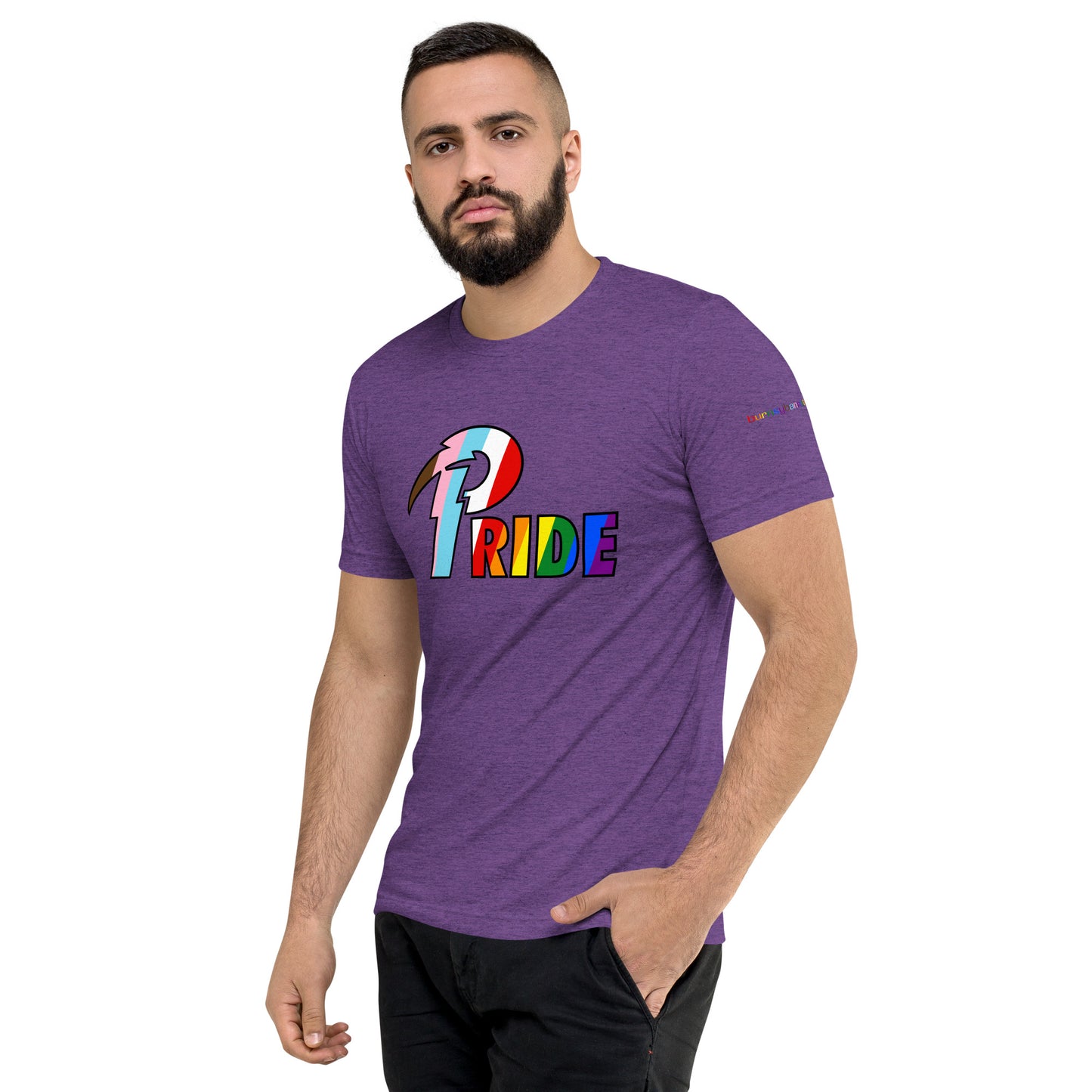 B Pride Black Bolt short sleeve t-shirt