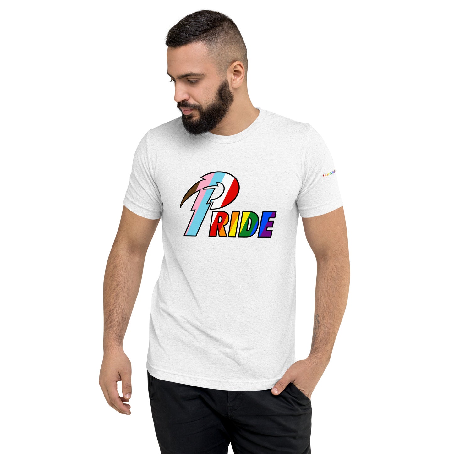 B Pride Black Bolt short sleeve t-shirt