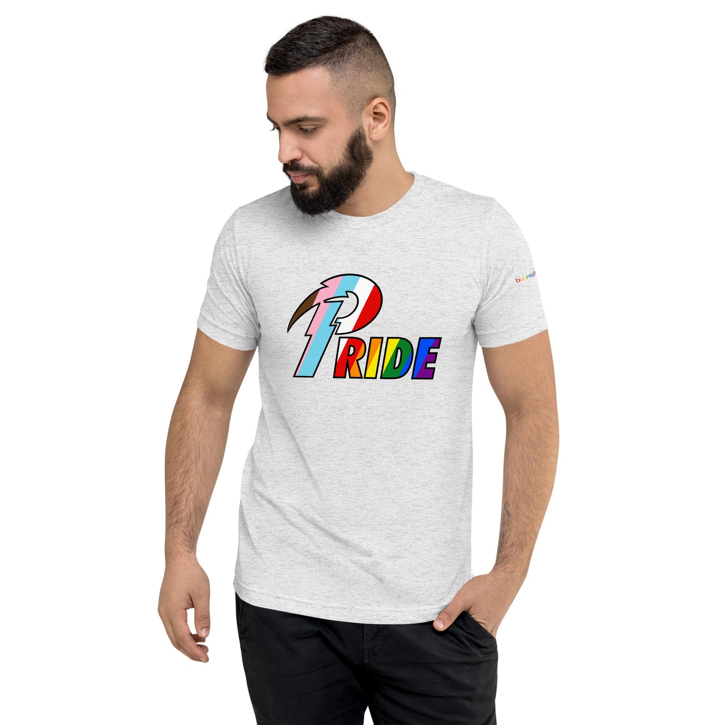 B Pride Black Bolt short sleeve t-shirt